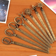 Load image into Gallery viewer, Metal Bookmark Ruler