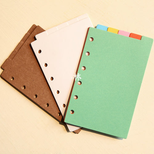 A7 loose-leaf notebook paper