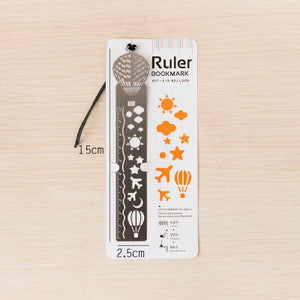 metal straight ruler